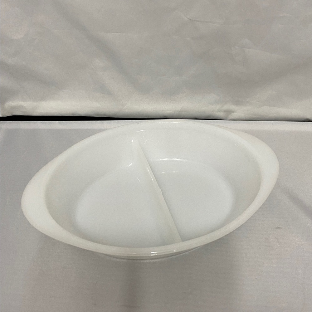 Glassbake Divided Serving Dish
